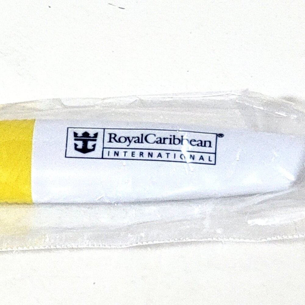 Royal Caribbean Highlighter New Cap With Carabiner Clip Cruise Ship - Picture 2 of 2